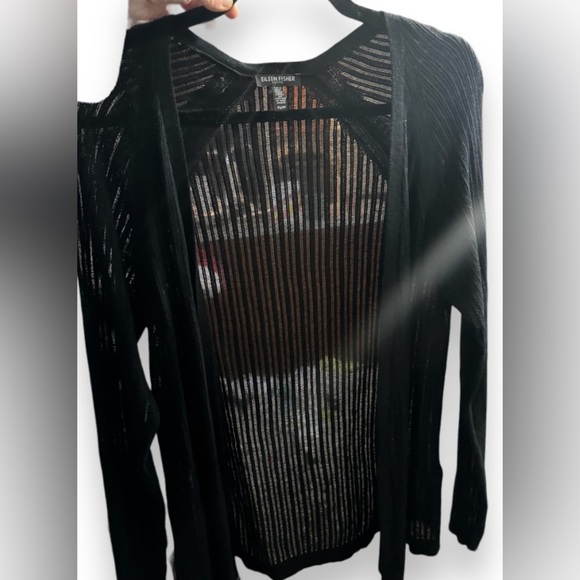 PS/PP NEW Eileen Fisher
Organic Cotton Stretch Rib Textured Cardigan MSRP $375 - Picture 4 of 4